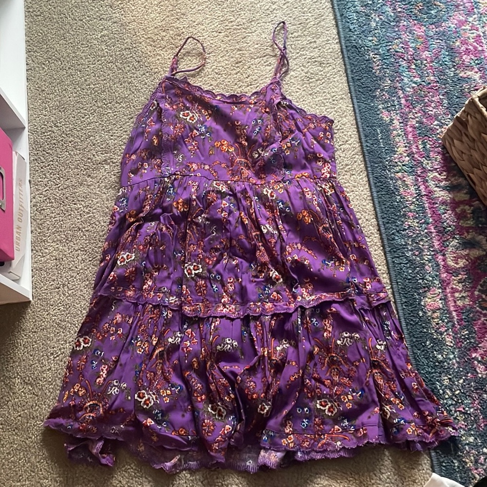 Urban outfitters purple boho dress